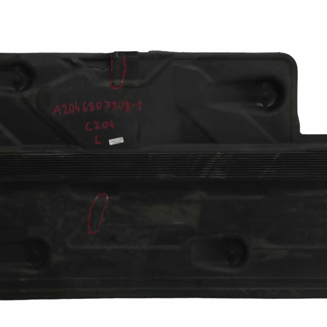 Underfloor Panel Left N/S Underride Underbody Shield to Mercedes W204 with Part number A2046807808 Mercedes W204 Underfloor Panel Left N/S Underride Underbody Shield - SKU A2046807808-1 - Part number A2046807808