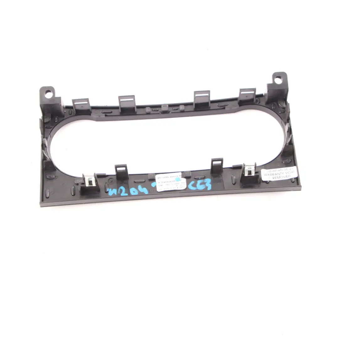 Tableau de Bord Climatisation Couvre Cadre pour Mercedes W204 à propos du numéro de pièce A2046809208 Mercedes W204 Tableau de Bord Climatisation Couvre Cadre - SKU A2046809208 - Numéro de pièce A2046809208
