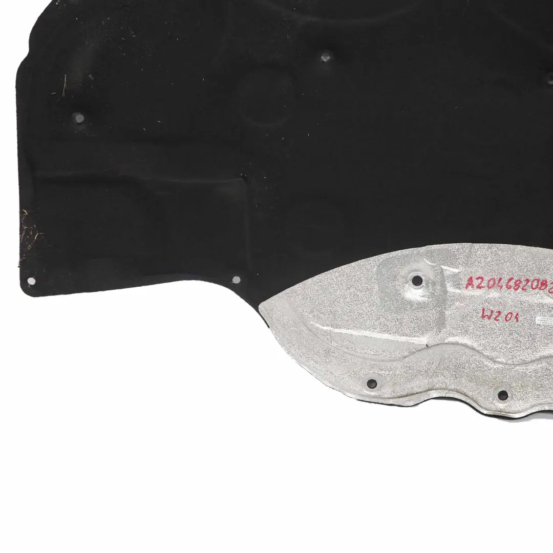 Mercedes W204 Diesel Motor OM642 Schallisolierung Verkleidung - SKU A2046820826 - Teilenummer A2046820826