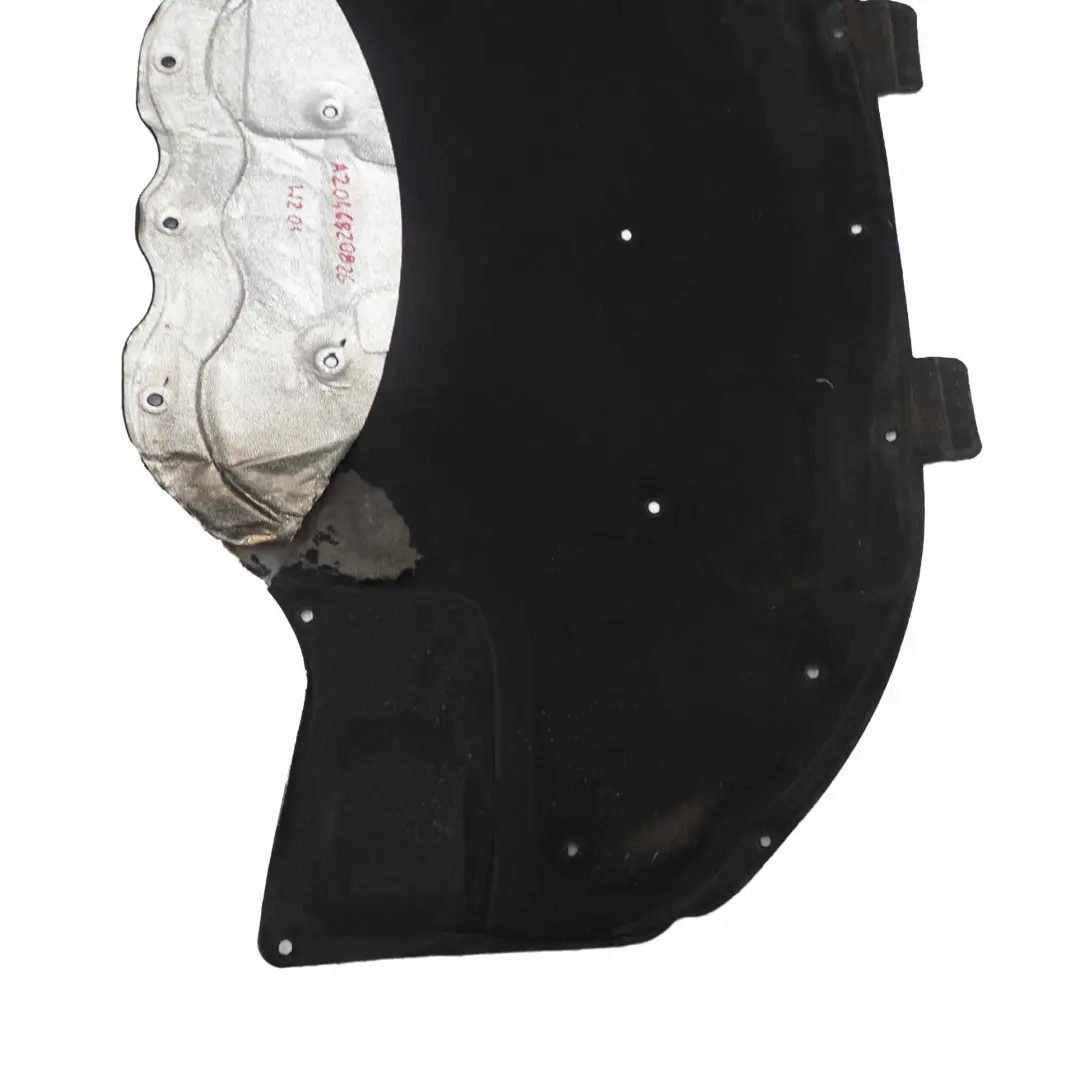 Mercedes W204 Diesel Motor OM642 Schallisolierung Verkleidung - SKU A2046820826 - Teilenummer A2046820826
