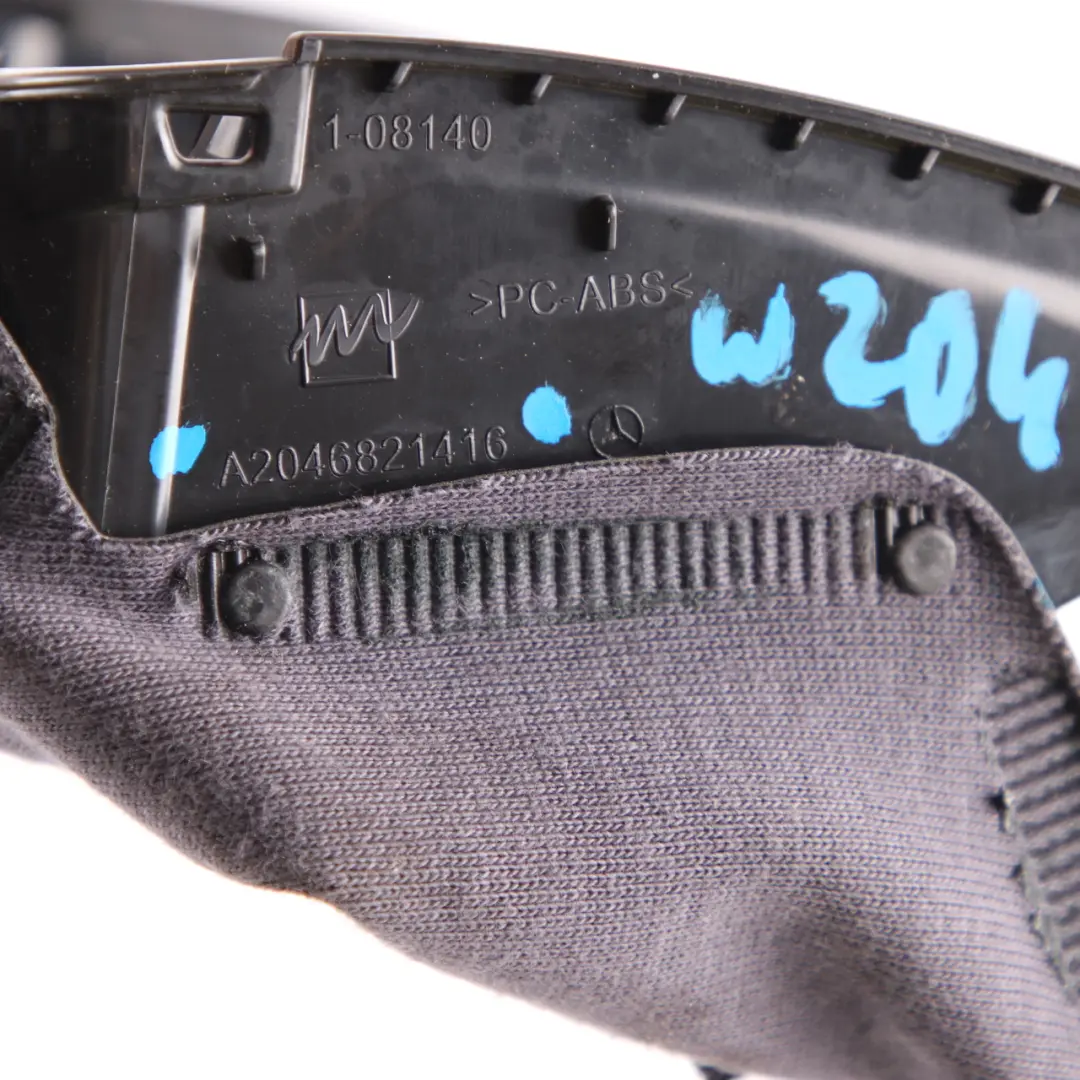 Steering Column Cowl Cover Trim Cowling Black to Mercedes W204 with Part number A2046821416 Mercedes W204 Steering Column Cowl Cover Trim Cowling Black - SKU rhd-A2046821416 - Part number A2046821416