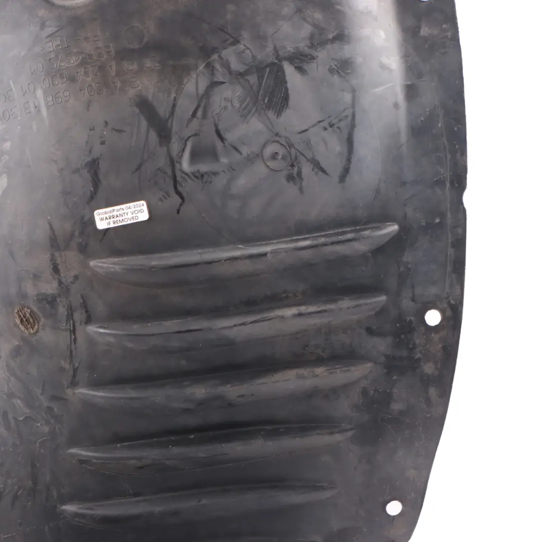 Arch Mercedes W204 Front Left N/S Mud Flap Panel Front Section A2046981330 to Wheel with Part number A2046900130 Wheel Arch Mercedes W204 Front Left N/S Mud Flap Panel Front Section A2046981330 - SKU A2046900130-1 - Part number A2046900130