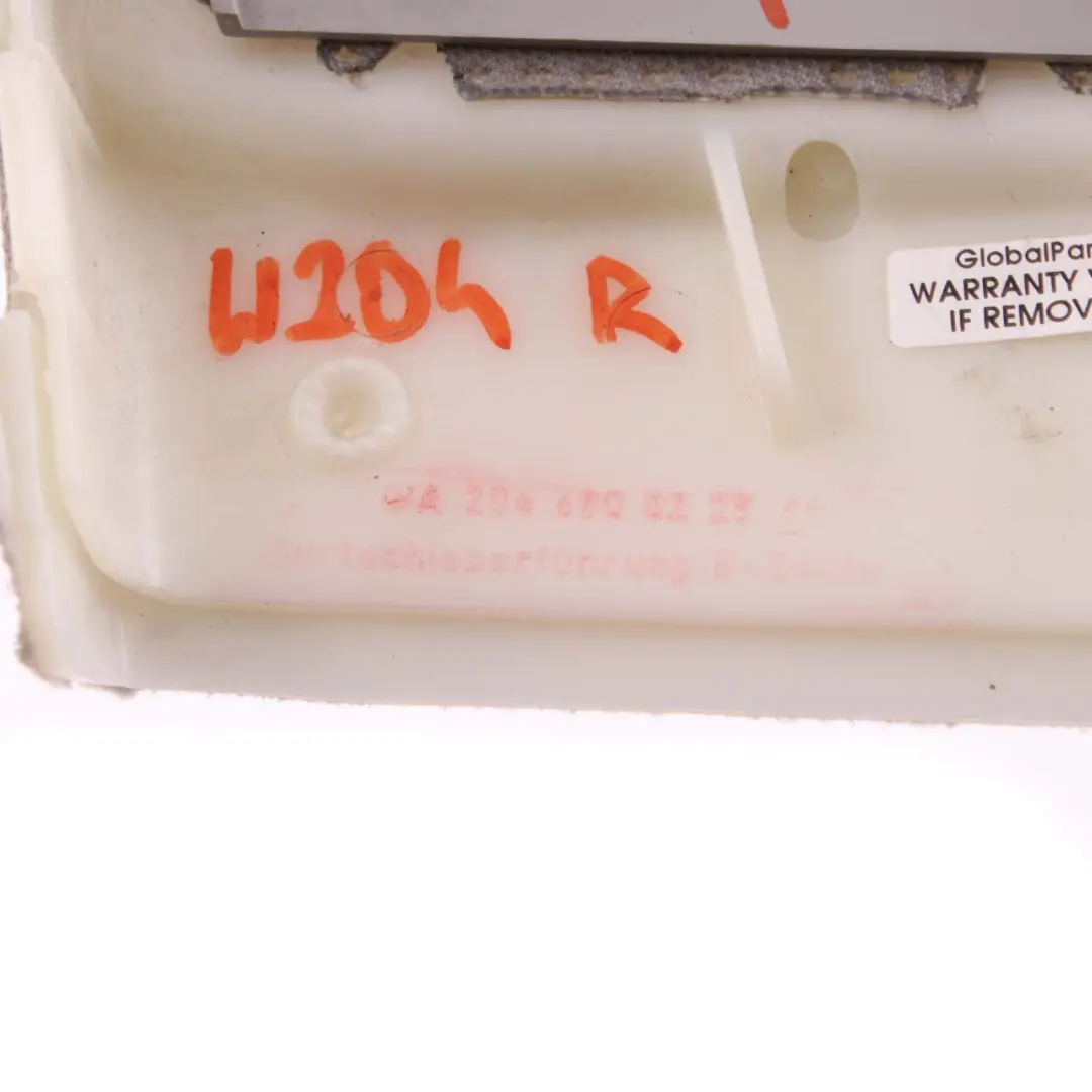 B-Pillar Trim Cover Right O/S Upper Top Grey C-Class to Mercedes W204 with Part number A2046900225 Mercedes W204 B-Pillar Trim Cover Right O/S Upper Top Grey C-Class - SKU A2046900225 - Part number A2046900225