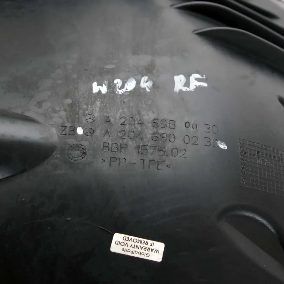 Mercedes W204 Vorne Rechts Radlauf Vorderwand - SKU A2046900230 - Teilenummer A2046900230