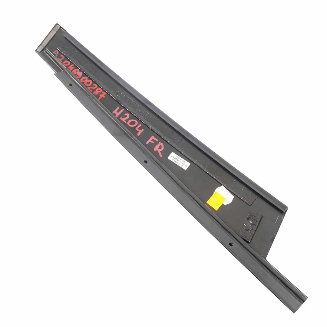  Colonnina Porta Mercedes W204 Anteriore Destra Cover Panel Nero - SKU A2046900287 - Numero di parte A2046900287