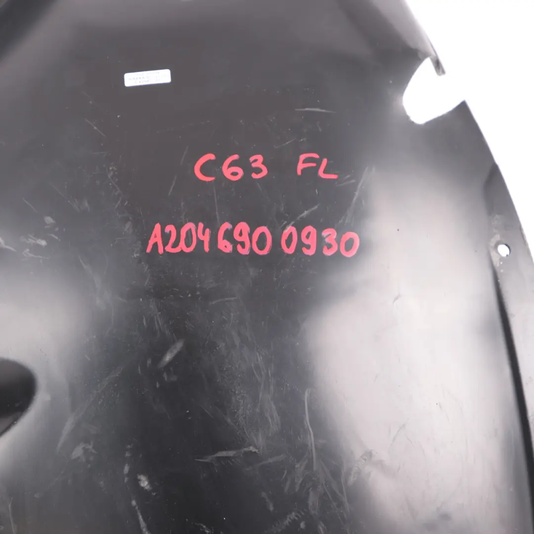 C63 Passage De Roue Avant Gauche pour Mercedes W204 AMG à propos du numéro de pièce A2046900930 Mercedes W204 AMG C63 Passage De Roue Avant Gauche - SKU A2046900930 - Numéro de pièce A2046900930