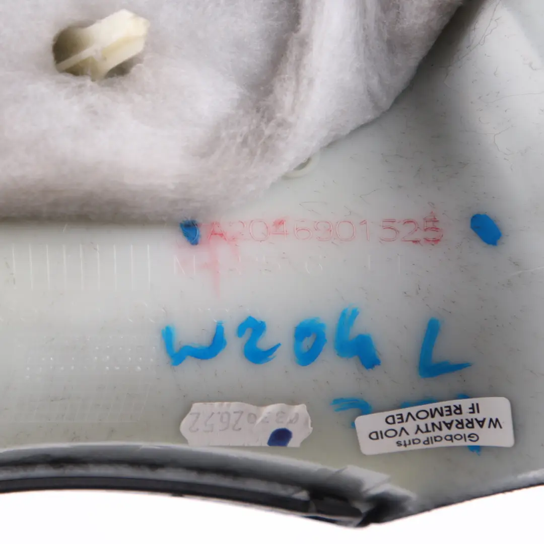 Interior Trim Cover Mercedes S204 Left N/S C-Pillar Rear Trim Black to with Part number A2046901525 Interior Trim Cover Mercedes S204 Left N/S C-Pillar Rear Trim Black - SKU A2046901525 - Part number A2046901525