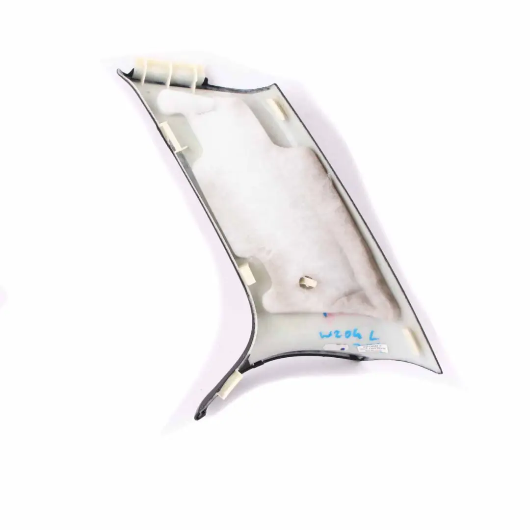 Interior Trim Cover Mercedes S204 Left N/S C-Pillar Rear Trim Black to with Part number A2046901525 Interior Trim Cover Mercedes S204 Left N/S C-Pillar Rear Trim Black - SKU A2046901525 - Part number A2046901525