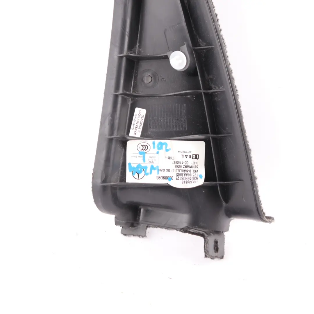 Interior Trim Cover Mercedes S204 Rear Left N/S D-Pillar Lower Panel to with Part number A2046903125 Interior Trim Cover Mercedes S204 Rear Left N/S D-Pillar Lower Panel - SKU A2046903125 - Part number A2046903125