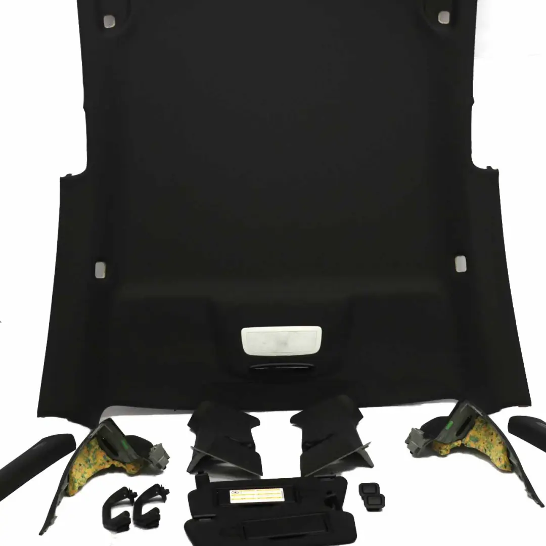  Roof Headlining Mercedes C204 Coupe Headliner Lining Black Complete Set Pillars - SKU A2046903150 - Part number A2046903150