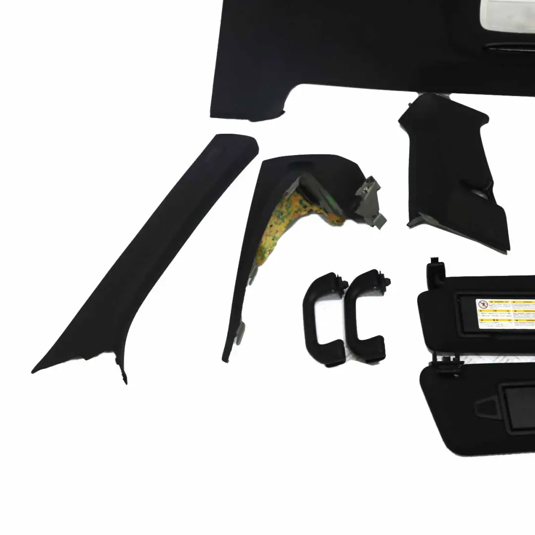  Roof Headlining Mercedes C204 Coupe Headliner Lining Black Complete Set Pillars - SKU A2046903150 - Part number A2046903150