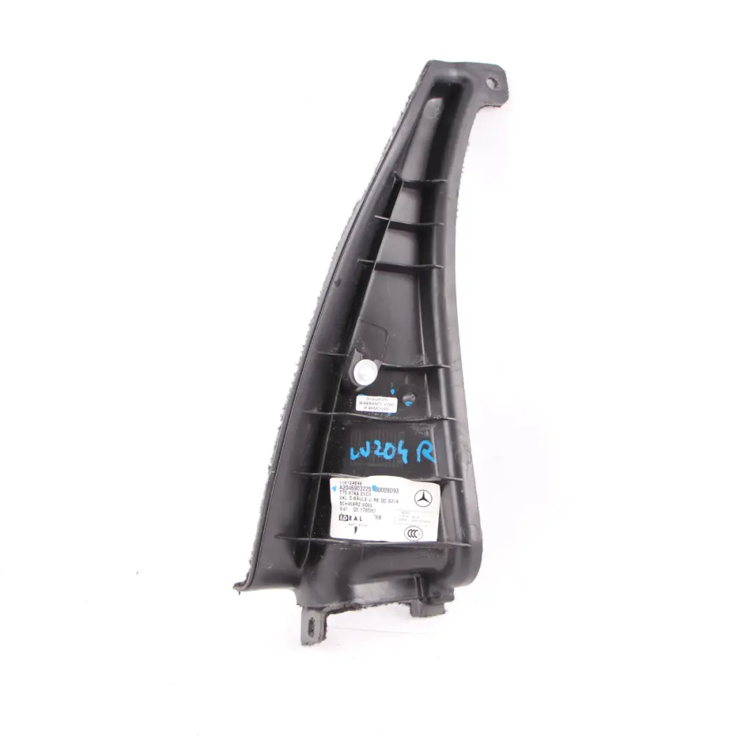  Interior Trim Cover Mercedes S204 Rear Right O/S D-Pillar Panel - SKU A2046903225 - Part number A2046903225