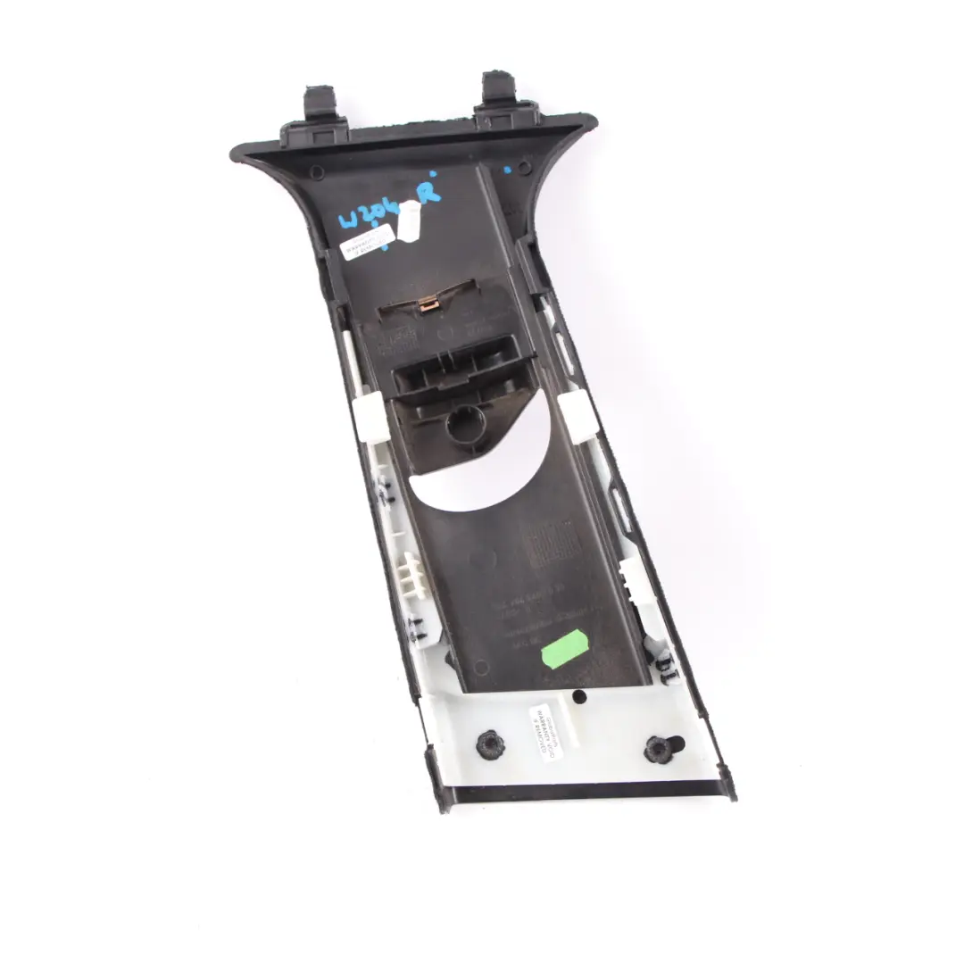  B-Pillar Cover Mercedes W204 Right O/S Column Interior Trim Black - SKU A2046903826 - Part number A2046903826