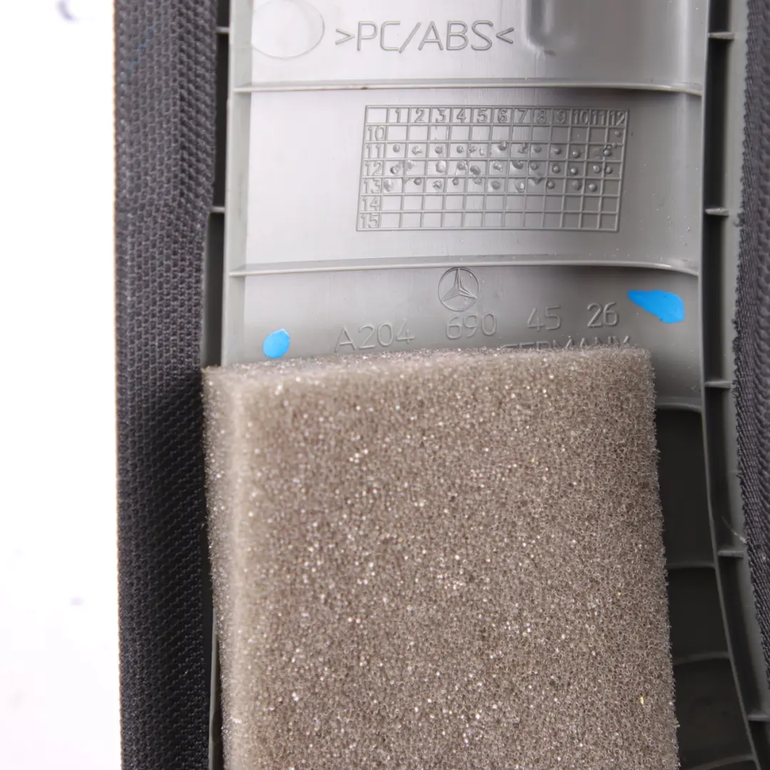 Innenverkleidung Abdeckung Mercedes W204 Links A-Säulenverkleidung Schwarz für mit Teilenummer A2046904526 Innenverkleidung Abdeckung Mercedes W204 Links A-Säulenverkleidung Schwarz - SKU A2046904526 - Teilenummer A2046904526