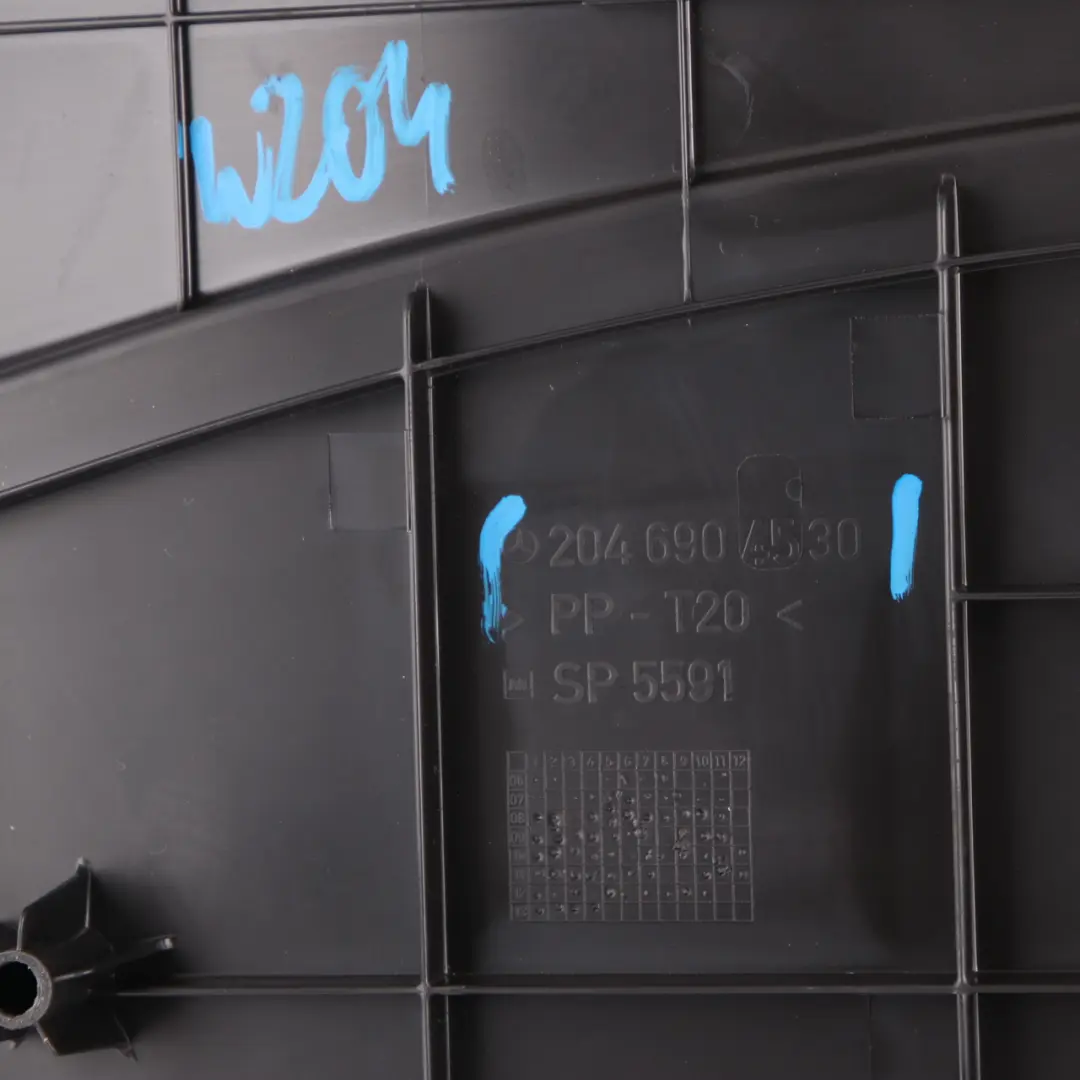 Boot Trunk Carpet Floor Mat Rear Panel Liner Cover to Mercedes W204 with Part number A2046904530 Mercedes W204 Boot Trunk Carpet Floor Mat Rear Panel Liner Cover - SKU A2046904530 - Part number A2046904530