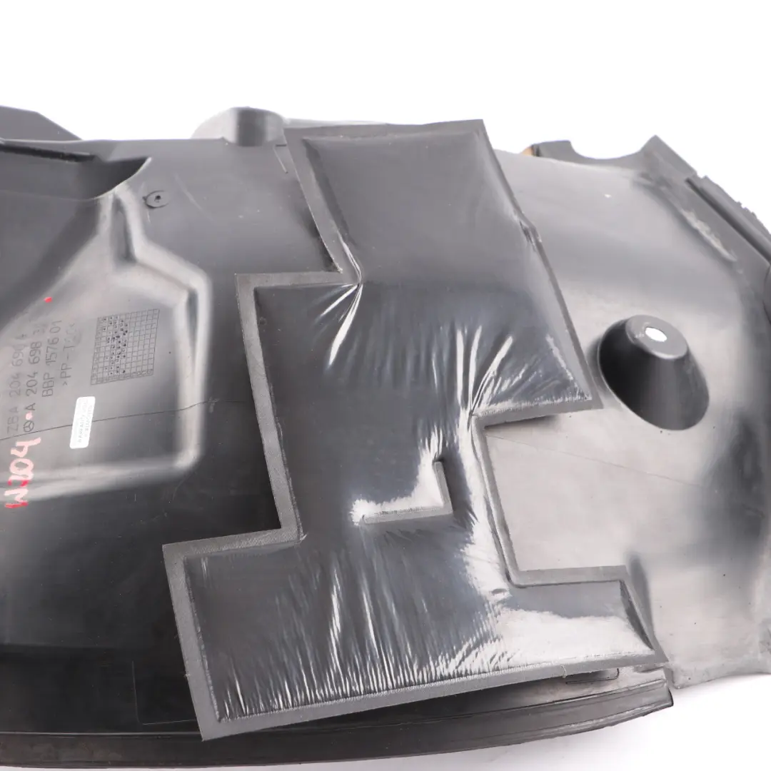 Mercedes W204 Radkasten Vorne Links Schmutzfängerplatte Hinterer Teil A204698393 - SKU A2046904730 - Teilenummer A2046904730