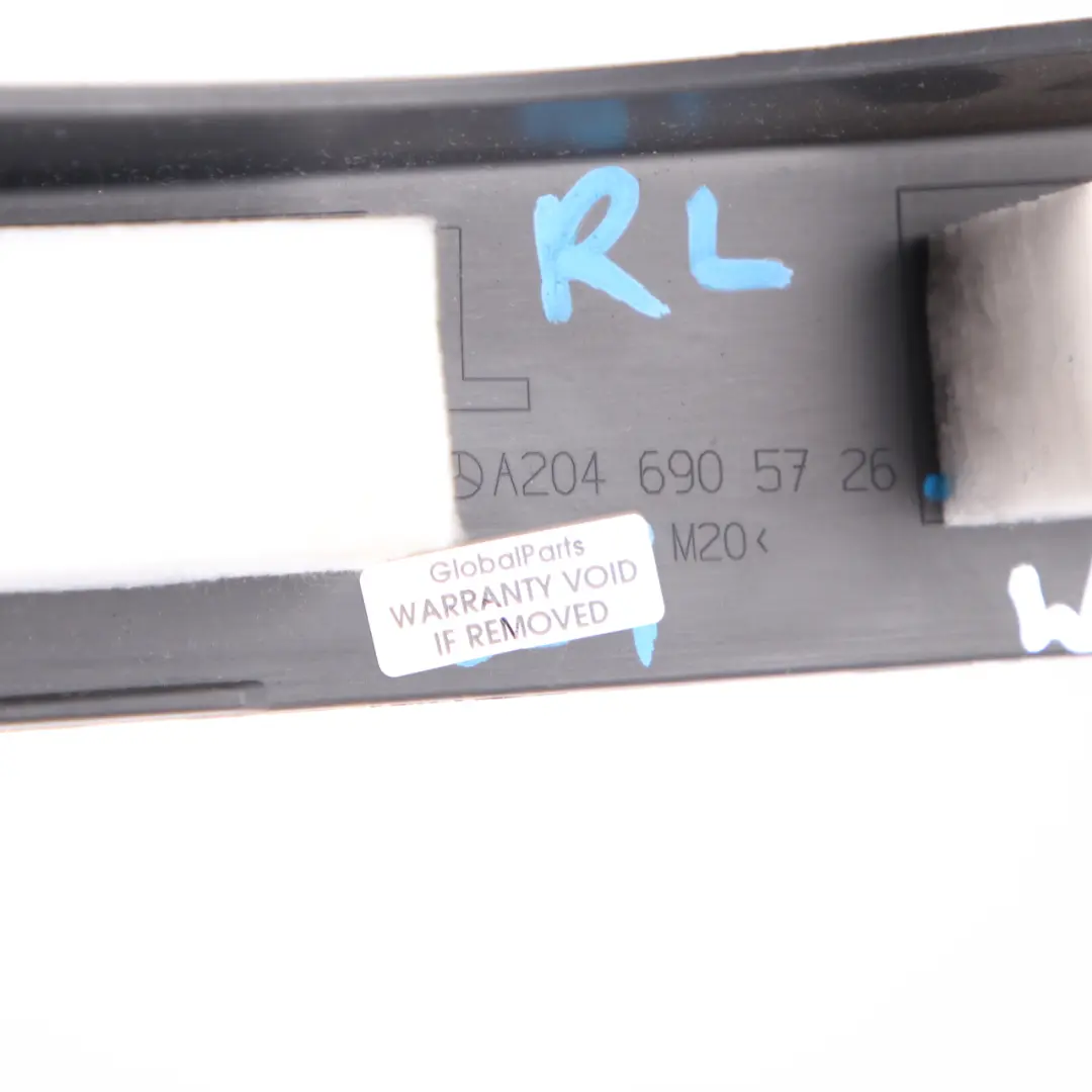 Mercedes W204 Door Trim Side Wall Lower Interior Panel Rear Left N/S - SKU A2046905726 - Part number A2046905726
