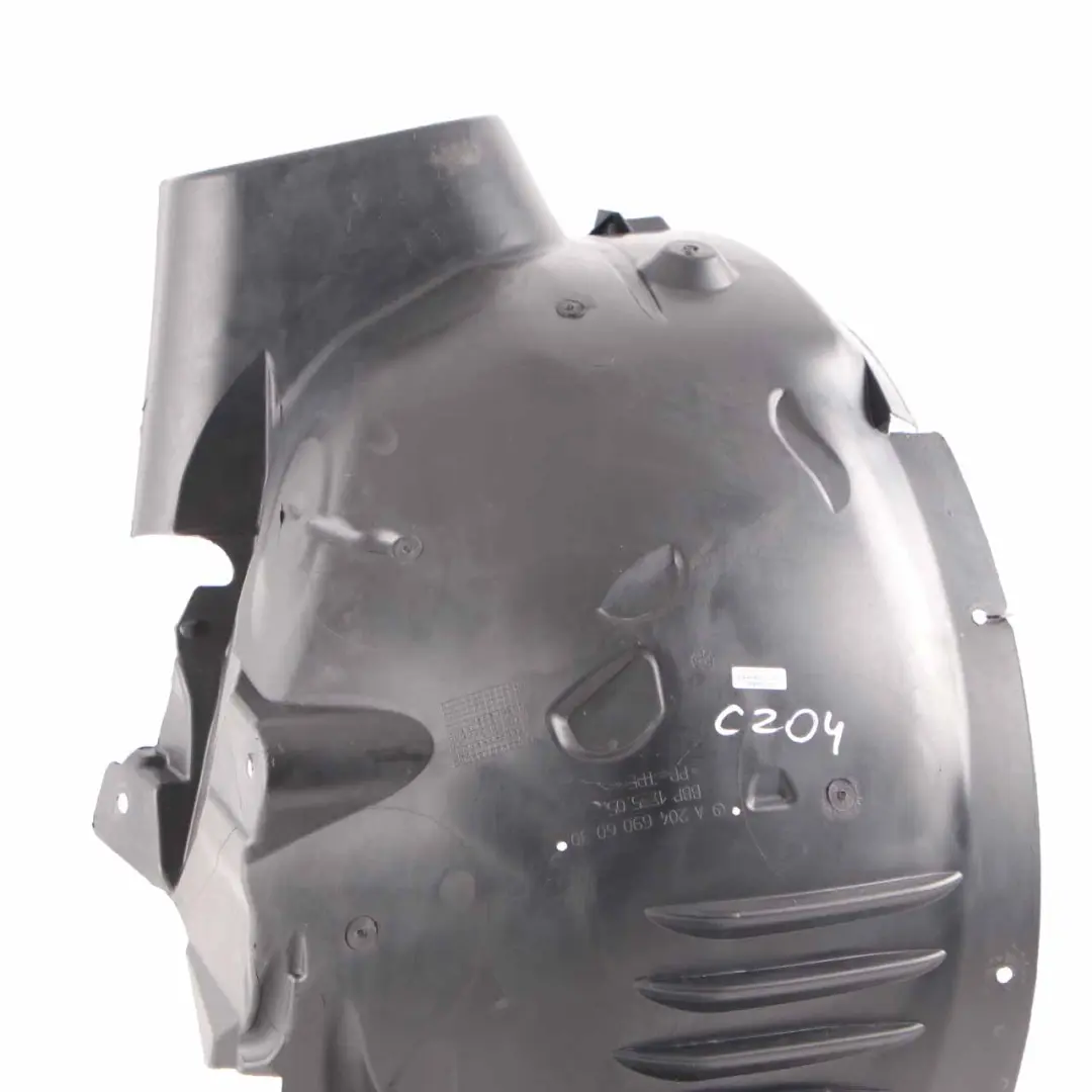 Mercedes W204 Panneau de bavette avant gauche Section arrière - SKU A2046906030 - Numéro de pièce A2046906030