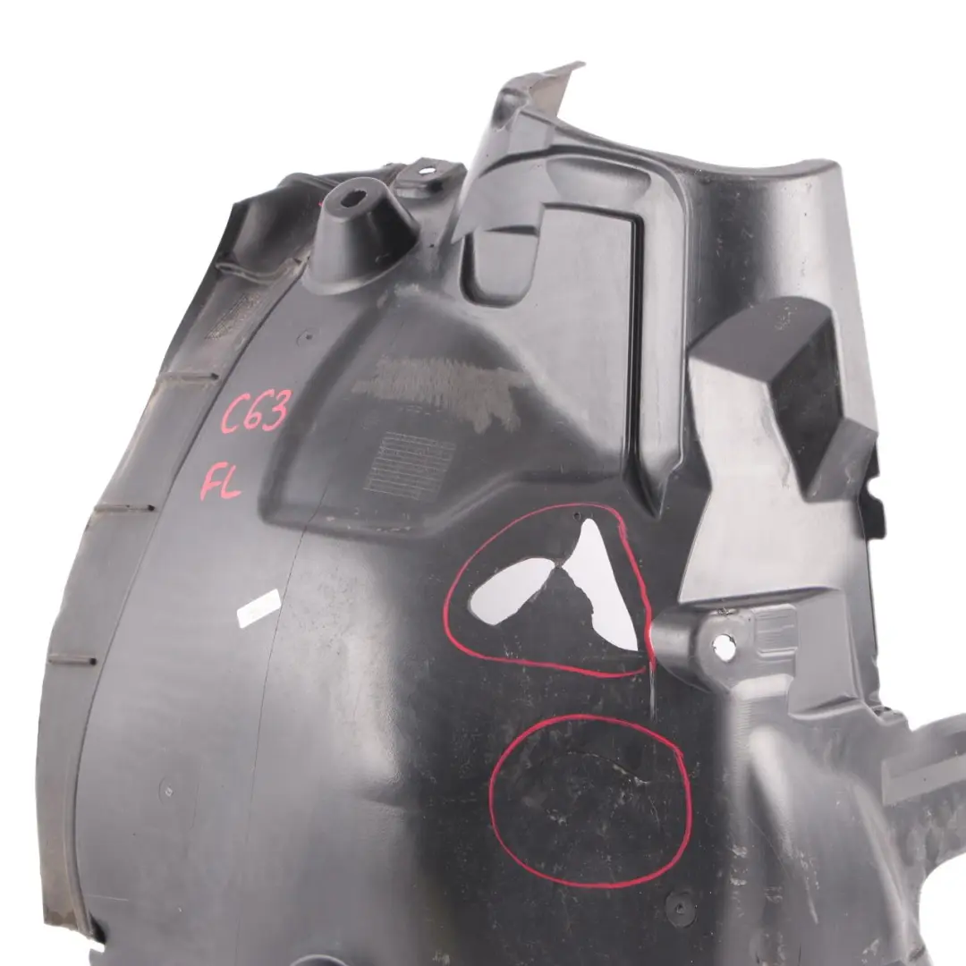Wheel Arch Mercedes W204 AMG C63 Front Left N/S Rear Section Panel - SKU A2046906830 - Part number A2046906830