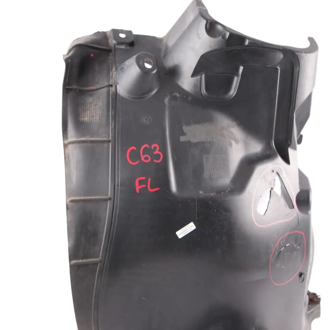 Wheel Arch Mercedes W204 AMG C63 Front Left N/S Rear Section Panel - SKU A2046906830 - Part number A2046906830