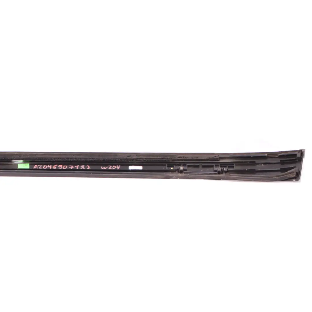 Mercedes W204 Panoramic Roof Cover Trim Strip Moulding Left N/S - SKU A2046907182 - Part number A2046907182