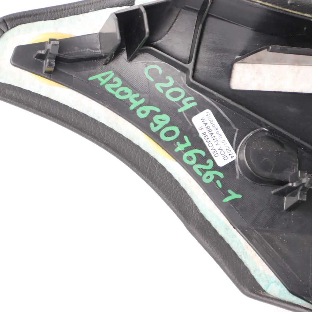 Lateral Trim Panel Mercedes C204 Rear Right O/S Lateral Side Cover Leather Red to with Part number A2046907626 Lateral Trim Panel Mercedes C204 Rear Right O/S Lateral Side Cover Leather Red - SKU A2046907626-1 - Part number A2046907626