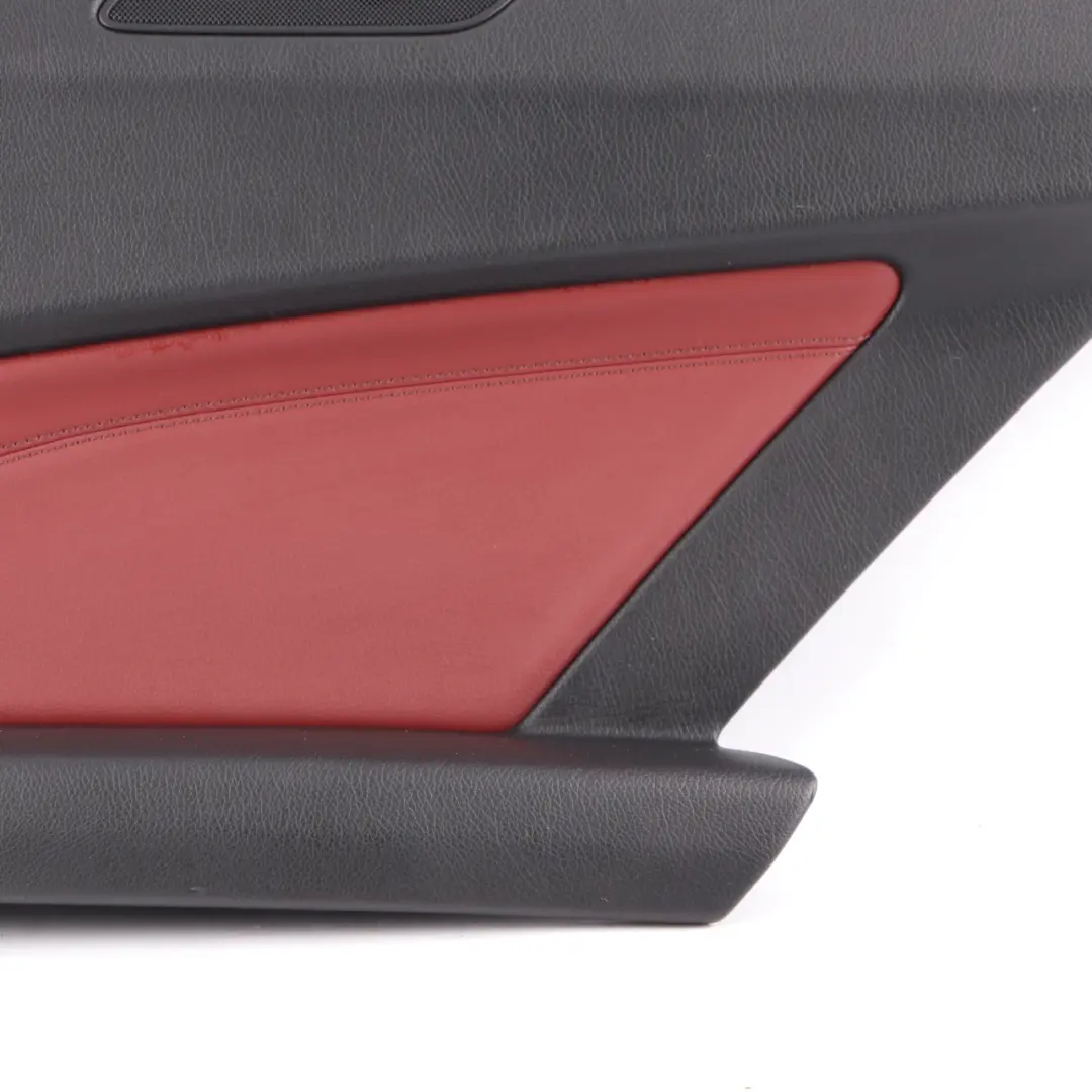  Lateral Trim Panel Mercedes C204 Rear Right O/S Lateral Side Cover Leather Red - SKU A2046907626-1 - Part number A2046907626