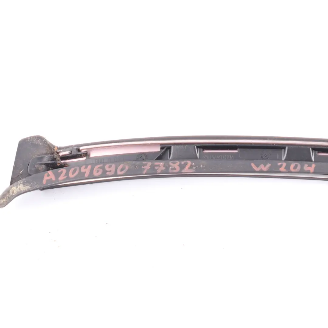 Mercedes W204 Windscreen Trim Strip Front Left N/S Cover Moulding Panel Black - SKU A2046907782 - Part number A2046907782