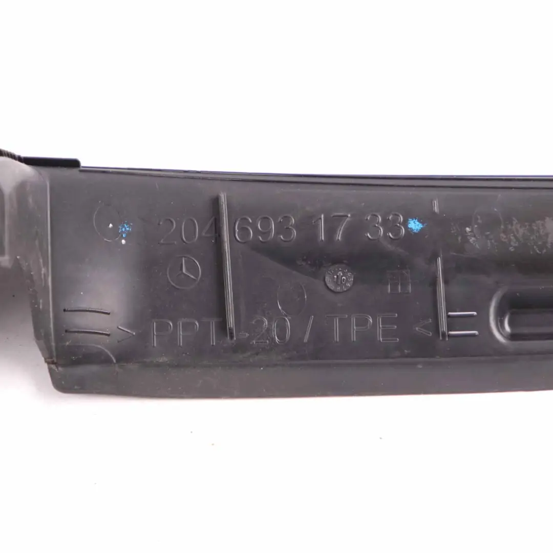 Mercedes S204 Trunk Boot Trim Upper Hinge Cover Panel Rear Left N/S - SKU A2046931733 - Part number A2046931733