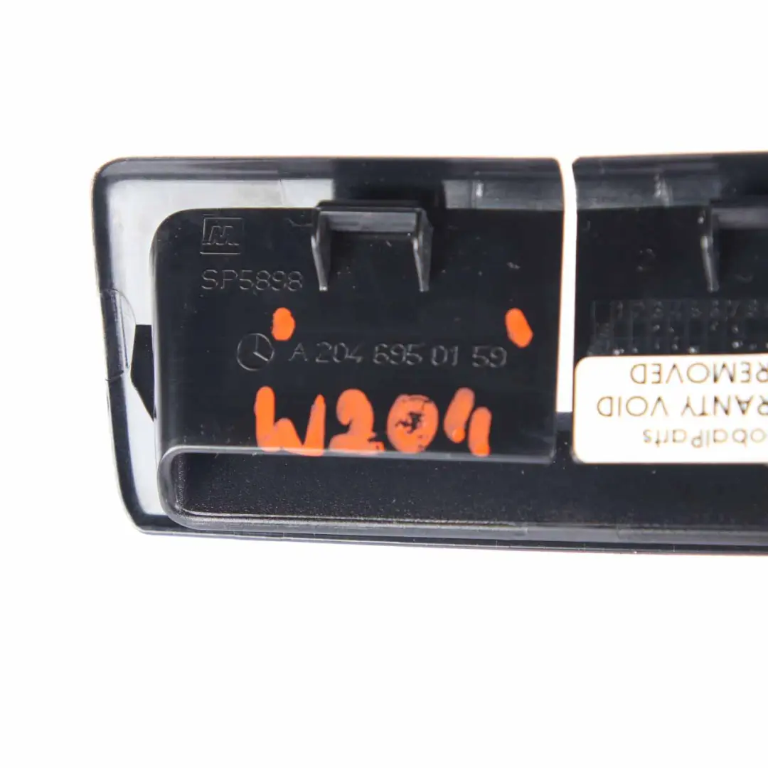Belt Guide Parcel Shelf Trim Cover Panelling to Mercedes W204 Seat with Part number A2046950159 Mercedes W204 Seat Belt Guide Parcel Shelf Trim Cover Panelling - SKU A2046950159 - Part number A2046950159