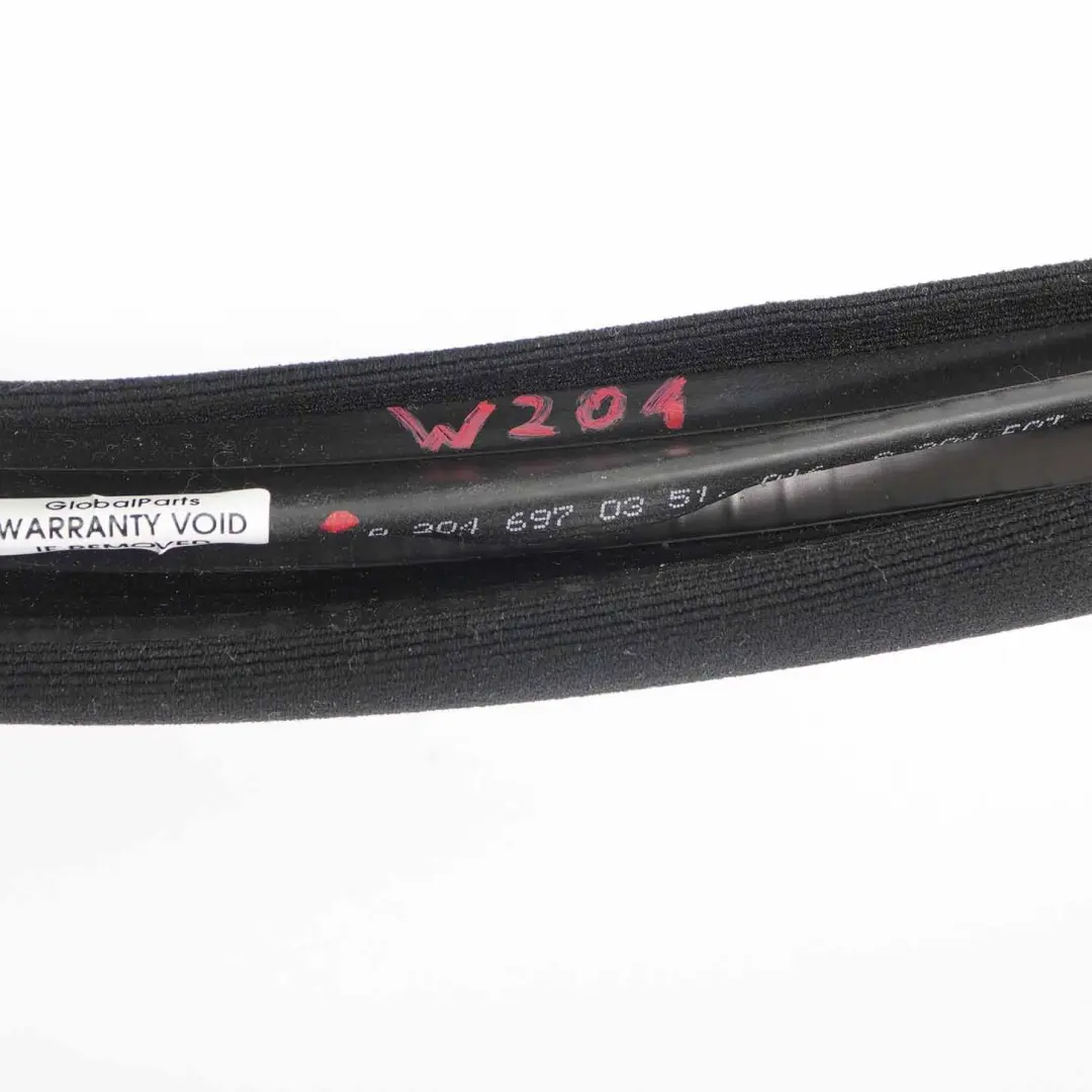 Mercedes S204 Door Seal Gasket Rear Left Right N/O/S Weatherstrip - SKU A2046970351 - Part number A2046970351