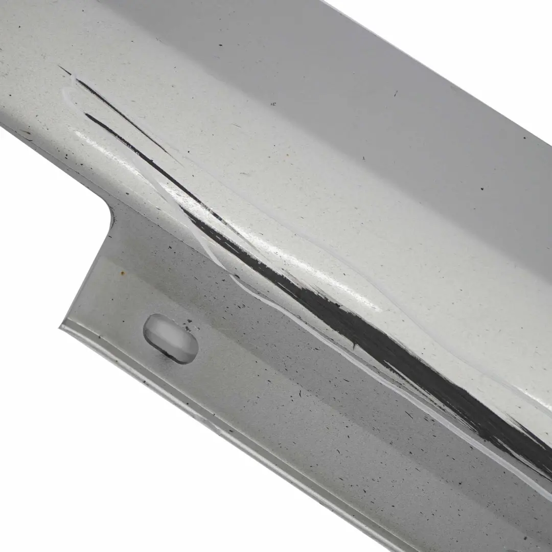 Mercedes W204 Side Skirt Door Sill Cover Left N/S Iridium Silver Metallic - 775 - SKU A2046980354-IRS - Part number A2046980354