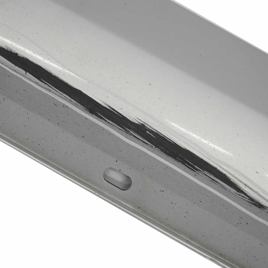 Mercedes W204 Side Skirt Door Sill Cover Left N/S Iridium Silver Metallic - 775 - SKU A2046980354-IRS - Part number A2046980354