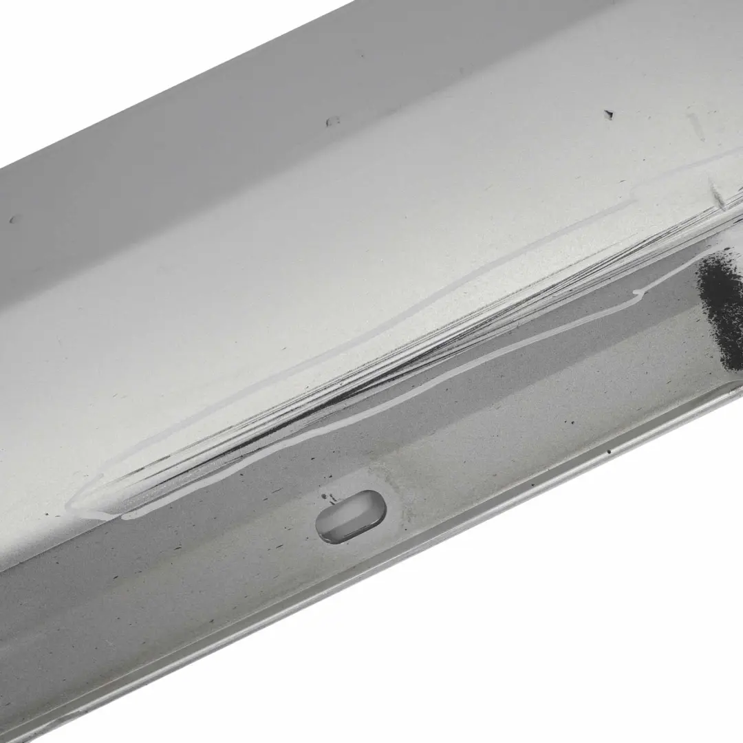 Mercedes W204 Side Skirt Door Sill Cover Left N/S Iridium Silver Metallic - 775 - SKU A2046980354-IRS - Part number A2046980354