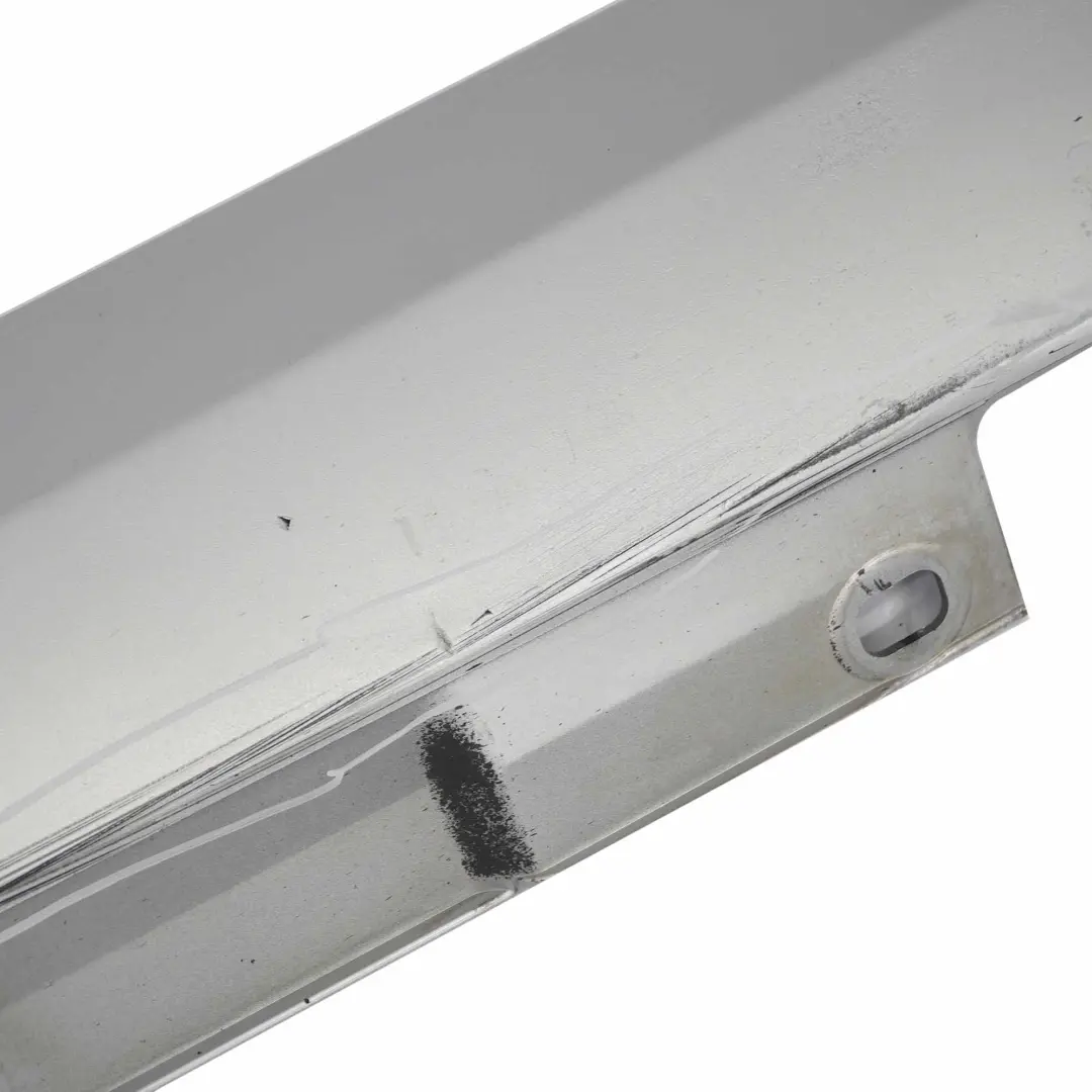 Mercedes W204 Side Skirt Door Sill Cover Left N/S Iridium Silver Metallic - 775 - SKU A2046980354-IRS - Part number A2046980354