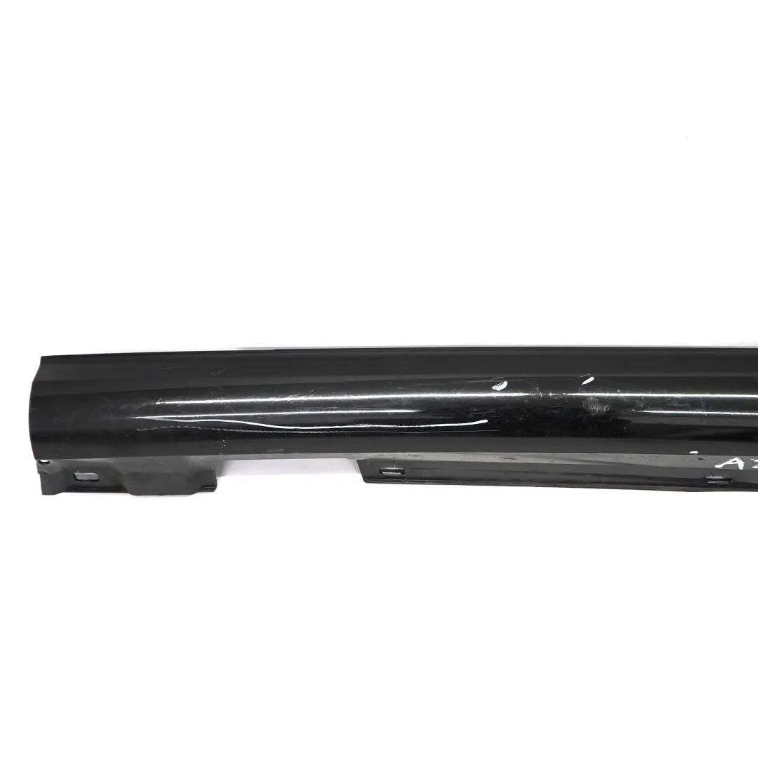 Mercedes W204 Side Skirt Door Sill Cover Left N/S Obsidian Black Metallic - 197 - SKU A2046980354-OB1 - Part number A2046980354