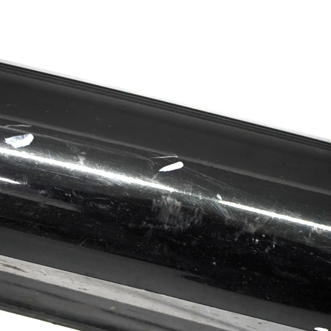 Mercedes W204 Side Skirt Door Sill Cover Left N/S Obsidian Black Metallic - 197 - SKU A2046980354-OB1 - Part number A2046980354
