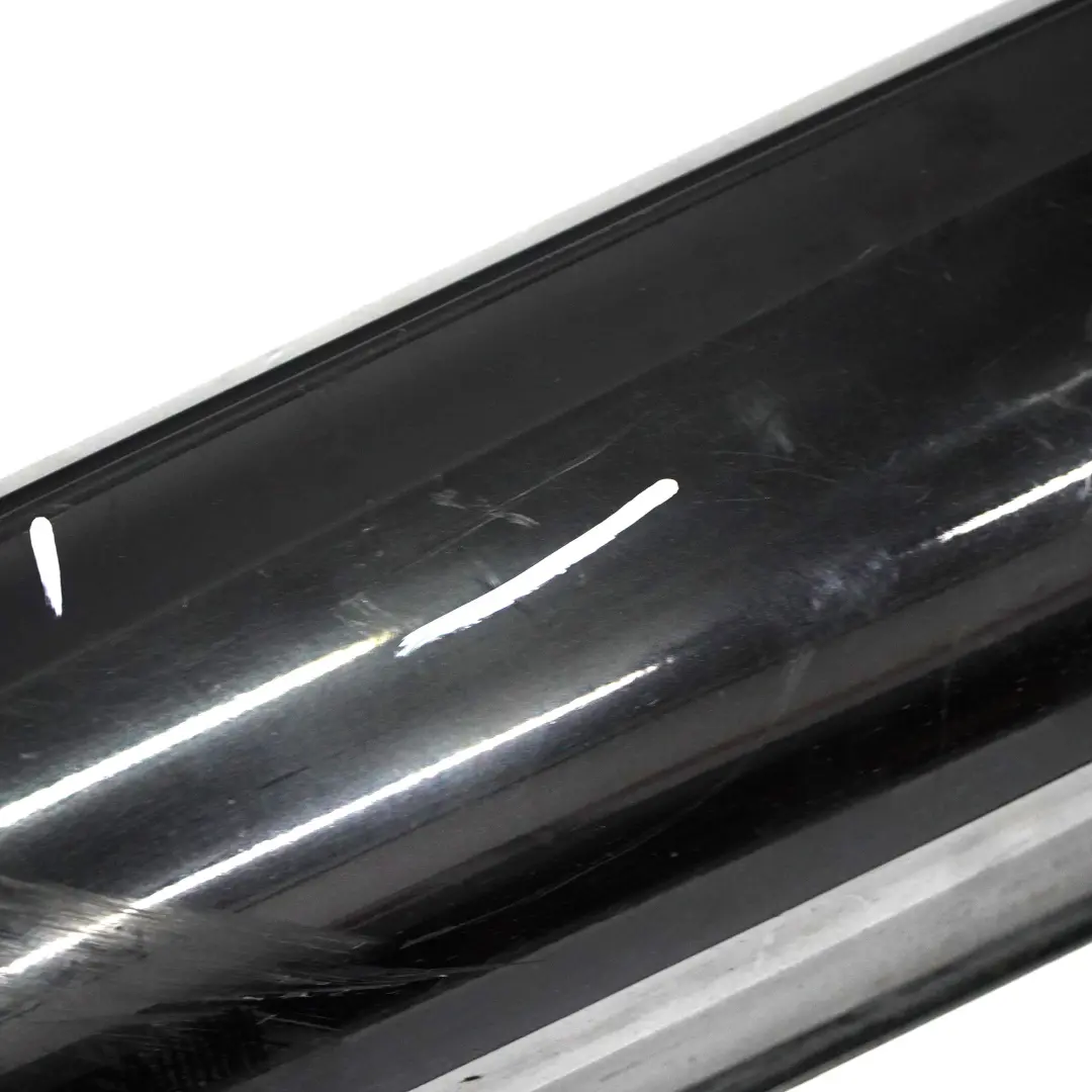 Mercedes W204 Side Skirt Door Sill Cover Left N/S Obsidian Black Metallic - 197 - SKU A2046980354-OB1 - Part number A2046980354