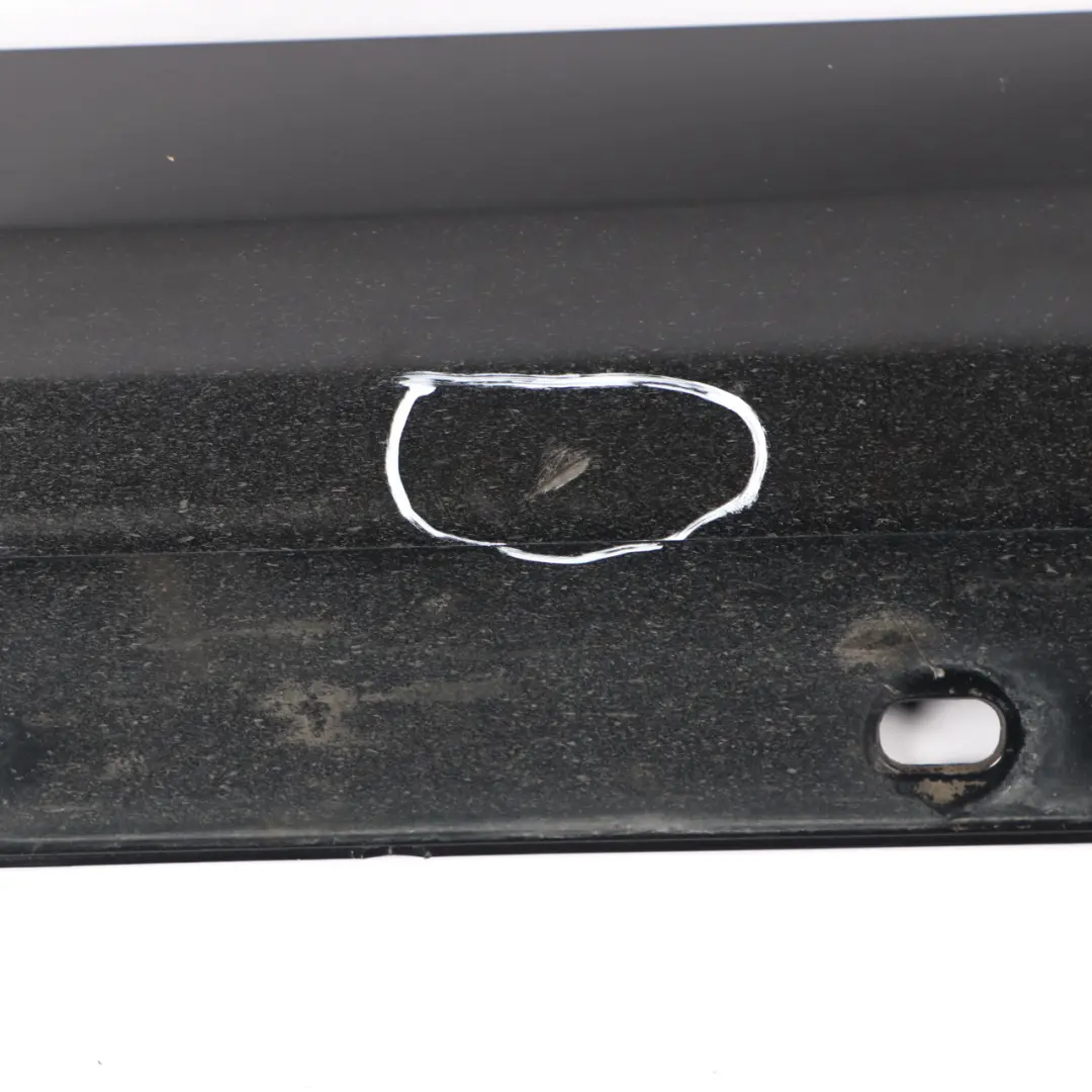 Side Skirt Door Sill Cover Left N/S Obsidian Black Metallic - 197 to Mercedes W204 with Part number A2046980354 Mercedes W204 Side Skirt Door Sill Cover Left N/S Obsidian Black Metallic - 197 - SKU A2046980354-OB - Part number A2046980354