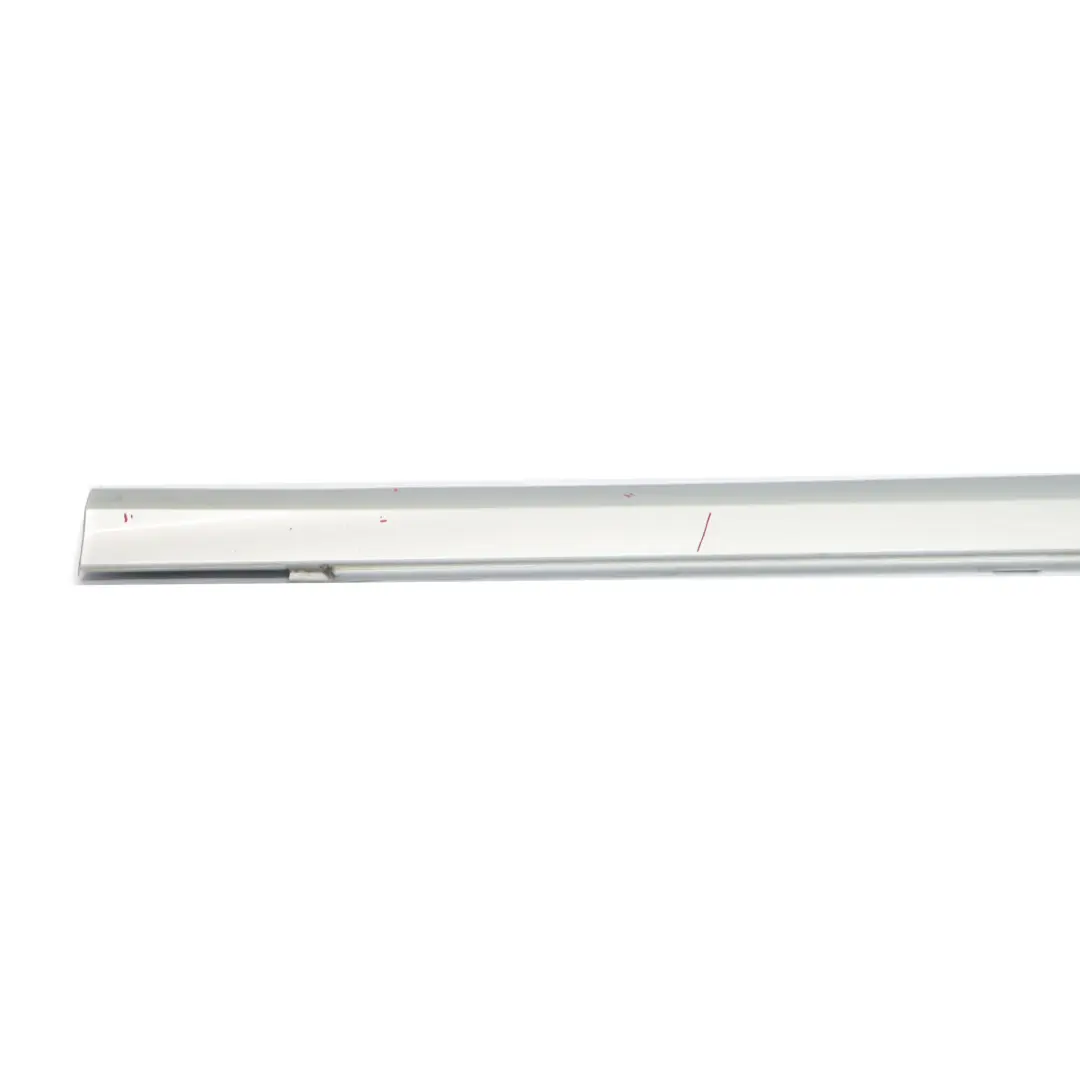 Mercedes W204 Side Skirt Door Sill Cover Right O/S Iridium Silver Metallic - 775 - SKU A2046980454-IRS1 - Part number A2046980454