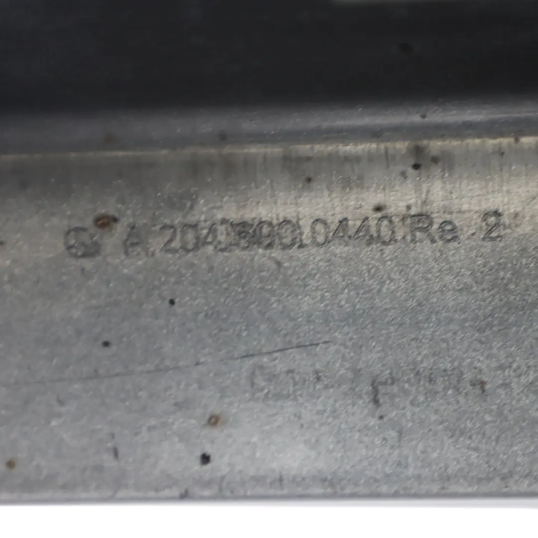 Mercedes W204 Seitenschwellerabdeckung rechts Iridium Silber Metallic - 775 - SKU A2046980454-IRS2 - Teilenummer A2046980454