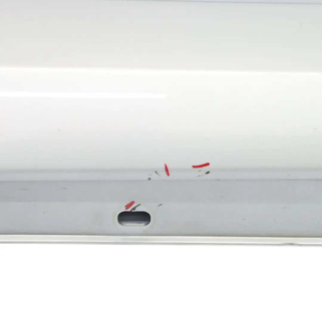 Mercedes W204 Side Skirt Door Sill Cover Right O/S Iridium Silver Metallic - 775 - SKU A2046980454-IRS2 - Part number A2046980454
