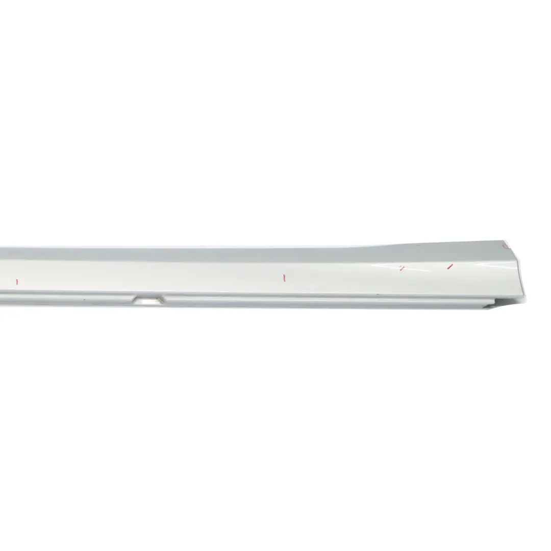 Mercedes W204 Side Skirt Door Sill Cover Right O/S Iridium Silver Metallic - 775 - SKU A2046980454-IRS2 - Part number A2046980454