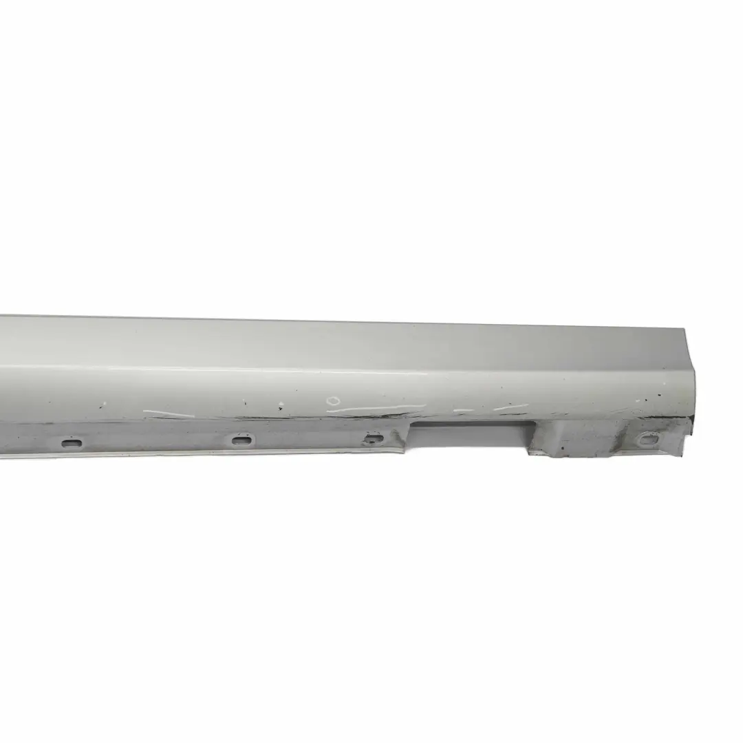 Mercedes W204 Side Skirt Door Sill Cover Right O/S Iridium Silver Metallic - 775 - SKU A2046980454-IRS - Part number A2046980454