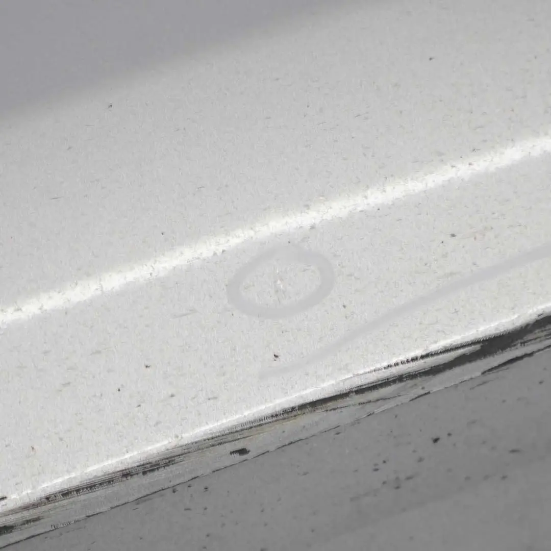 Mercedes W204 Side Skirt Door Sill Cover Right O/S Iridium Silver Metallic - 775 - SKU A2046980454-IRS - Part number A2046980454