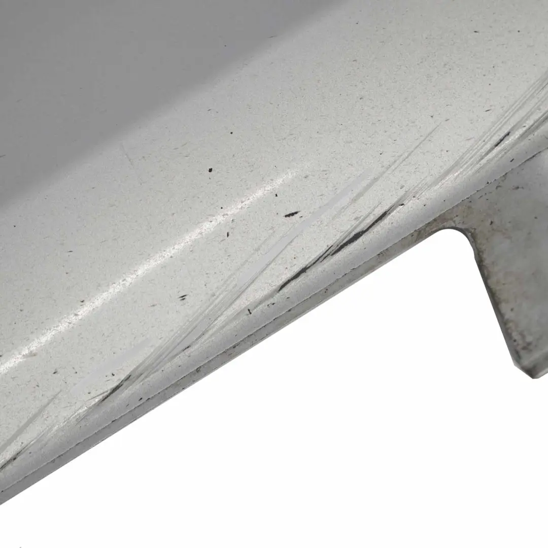 Mercedes W204 Side Skirt Door Sill Cover Right O/S Iridium Silver Metallic - 775 - SKU A2046980454-IRS - Part number A2046980454