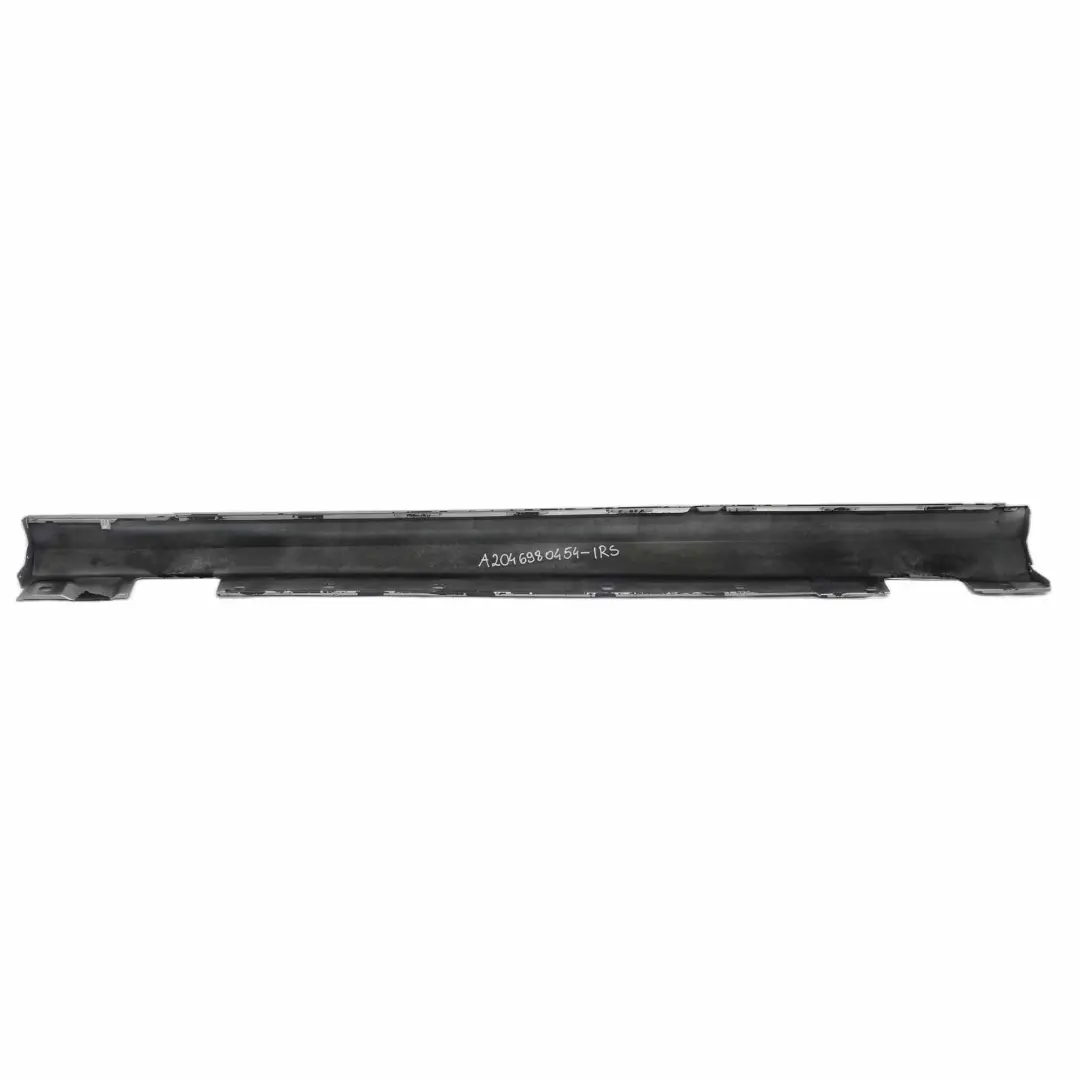 Mercedes W204 Side Skirt Door Sill Cover Right O/S Iridium Silver Metallic - 775 - SKU A2046980454-IRS - Part number A2046980454