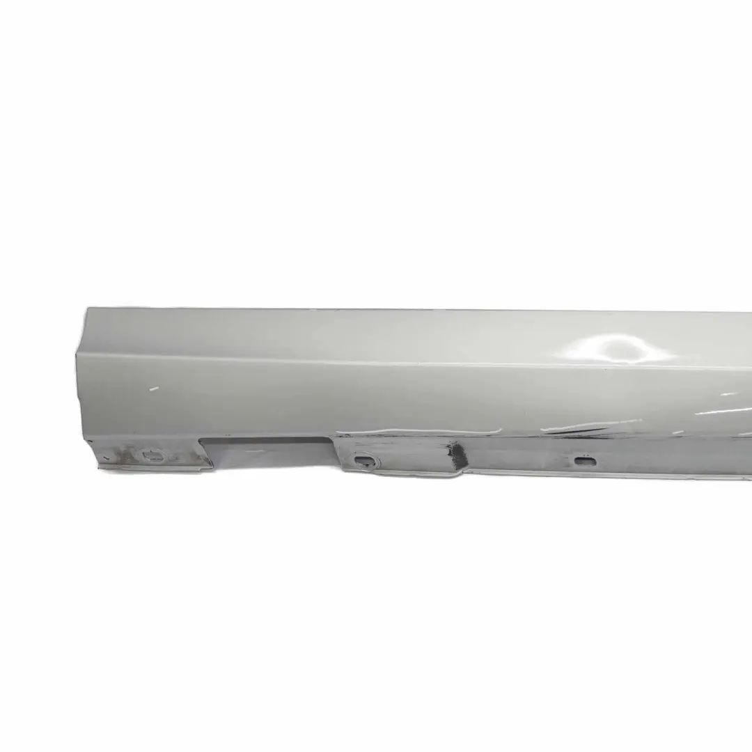 Mercedes W204 Side Skirt Door Sill Cover Right O/S Iridium Silver Metallic - 775 - SKU A2046980454-IRS - Part number A2046980454