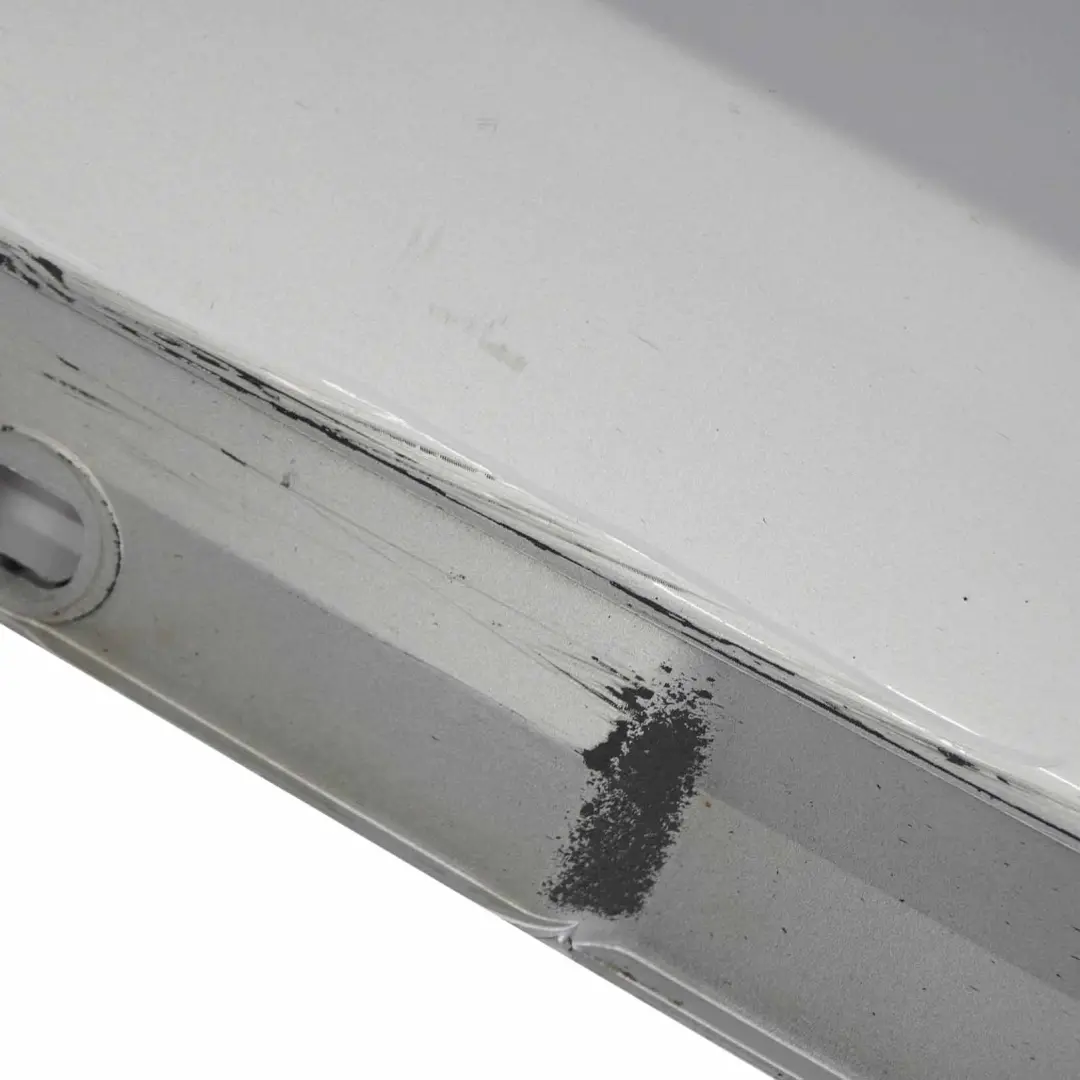 Mercedes W204 Side Skirt Door Sill Cover Right O/S Iridium Silver Metallic - 775 - SKU A2046980454-IRS - Part number A2046980454