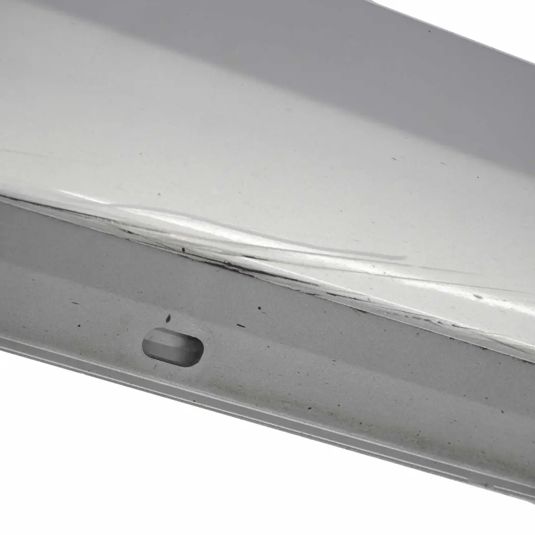 Mercedes W204 Side Skirt Door Sill Cover Right O/S Iridium Silver Metallic - 775 - SKU A2046980454-IRS - Part number A2046980454